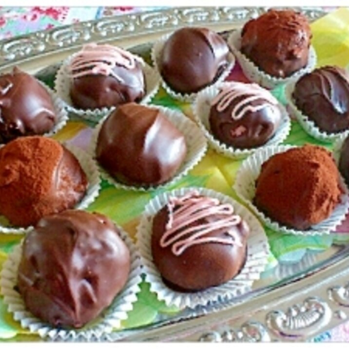 本格的だけど簡単 いちごのトリュフ レシピ 作り方 By 麻呂0461 楽天レシピ